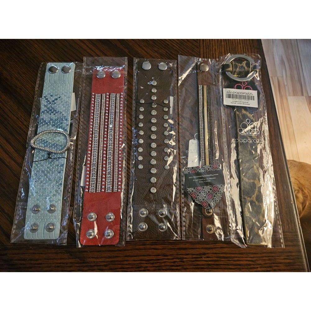 Paparazzi Snap Bracelets NWT Lot of 5 Boho Fashion Jewelry #242